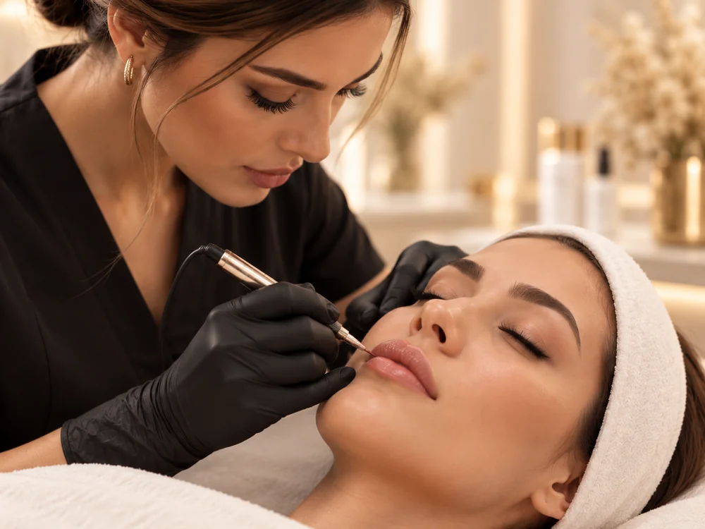 Professionele Lip Blush behandeling bij Nili Academy in Voorburg