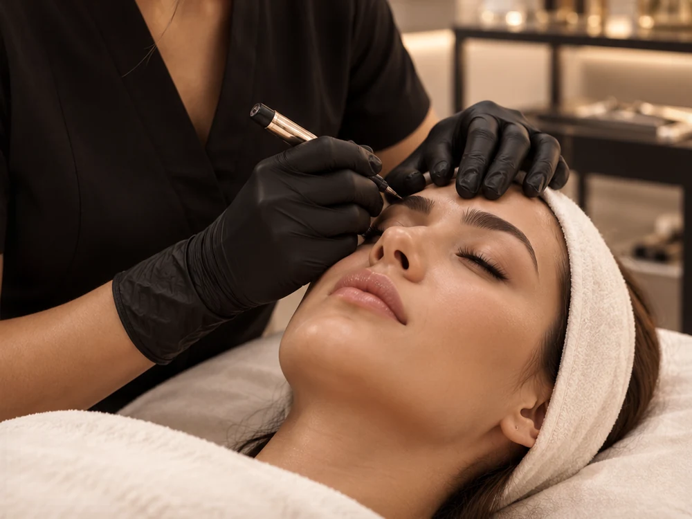 Microblading behandeling bij Nili Academy in Voorburg